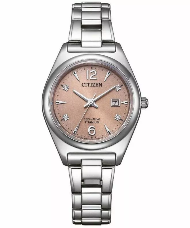 Hodinky dámske Citizen Super Titatnium Eco-Drive EW2601-81Z