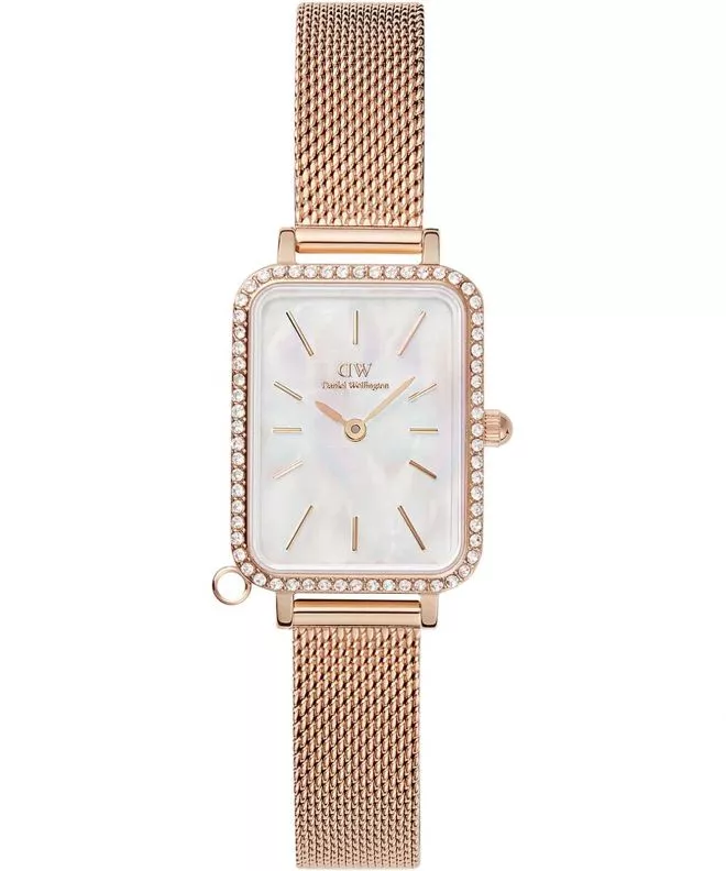 Hodinky dámske Daniel Wellington Quadro Charm Bezel 20 DW00100748