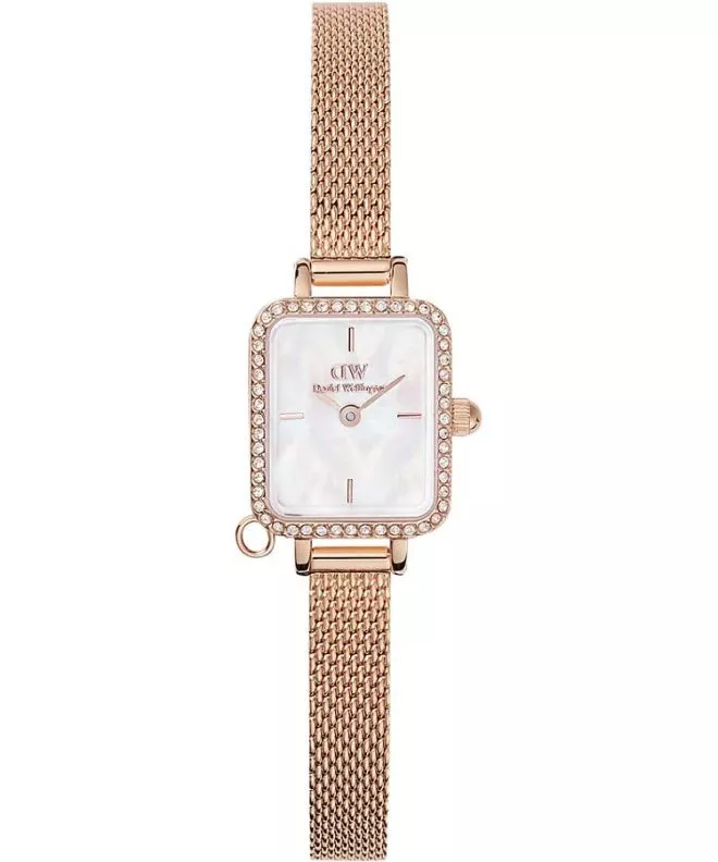 Hodinky dámske Daniel Wellington Quadro Charm Bezel 15 DW00100751