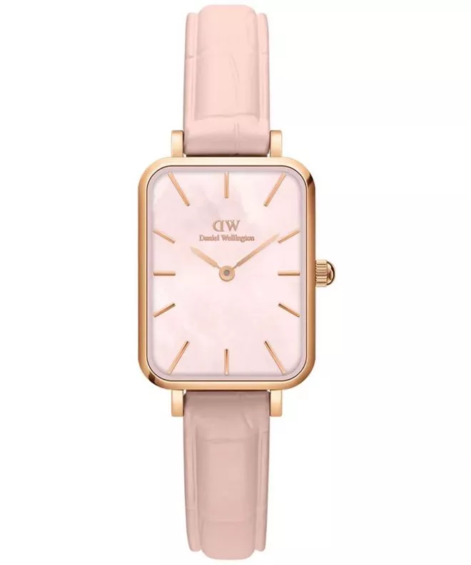 Hodinky dámske Daniel Wellington Quadro Pressed Rouge 20 DW00100508