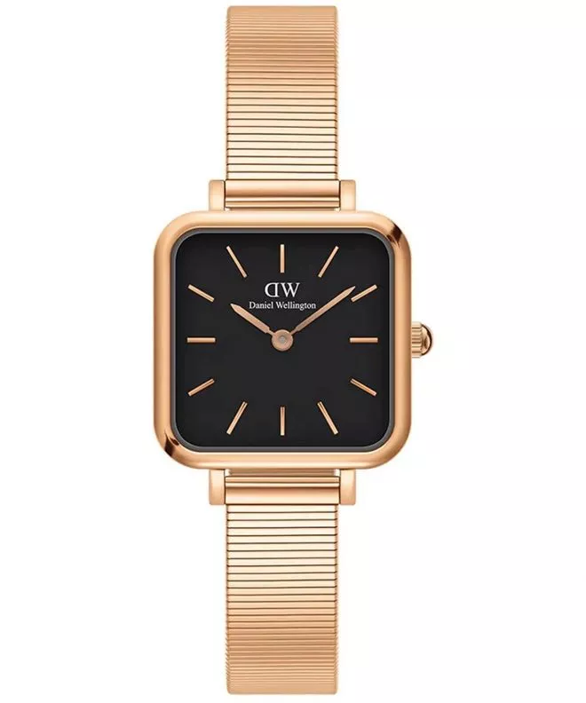 Hodinky dámske Daniel Wellington Quadro Studio Rose Gold 22 DW00100518
