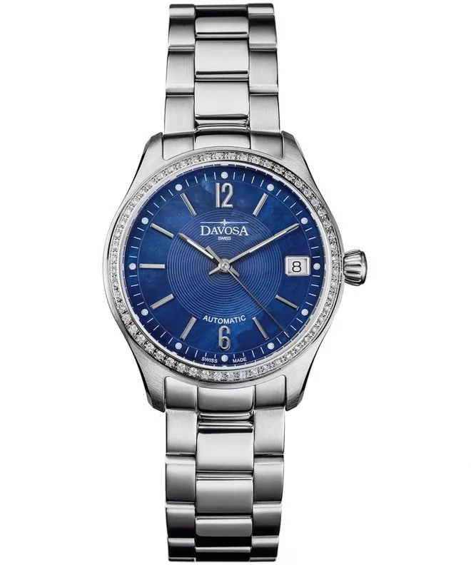 Hodinky dámske Davosa Newton Lady Diamond Automatic 166.191.40