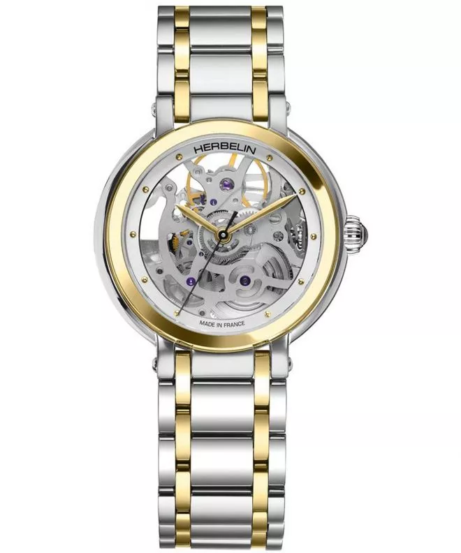 Hodinky dámske Herbelin Galet Automatic Skeleton 1630BTSQ12