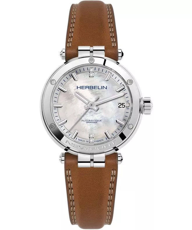 Hodinky Dámske Herbelin Newport Automatic 1658AP89GD (1658/89GO)