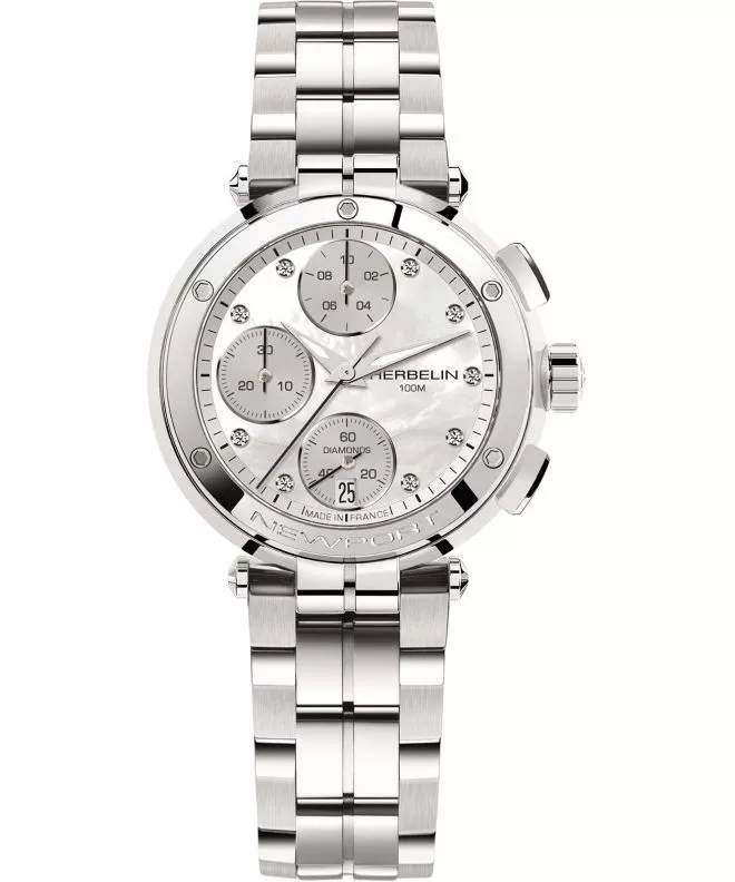 Hodinky Dámske Herbelin Newport Chronograph 35688B89 (35688/B89)