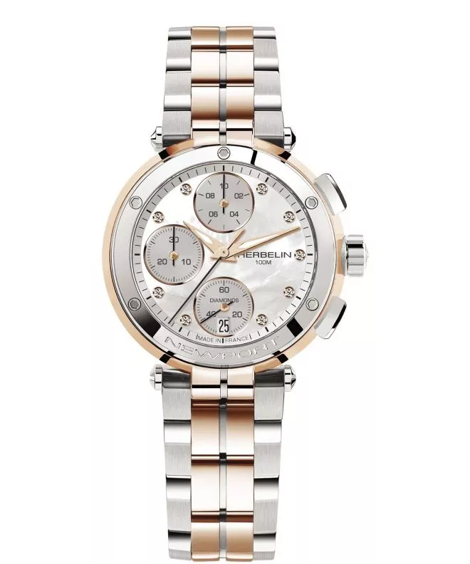 Hodinky Dámske Herbelin Newport Chronograph 35688BTR89 (35688/BTR89)