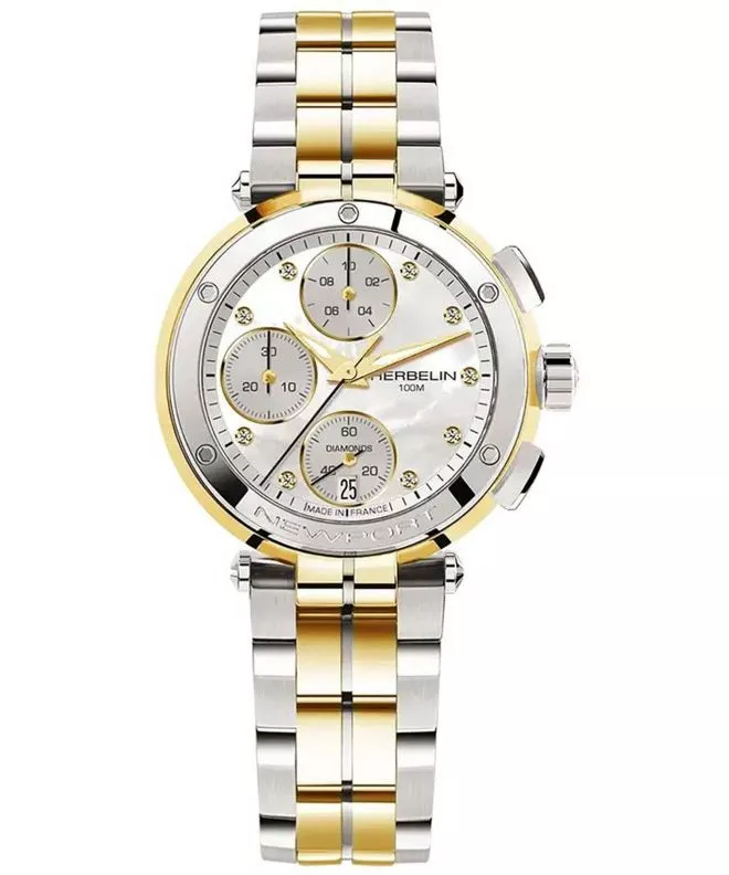 Hodinky dámske Herbelin Newport Chronograph 35688BT89