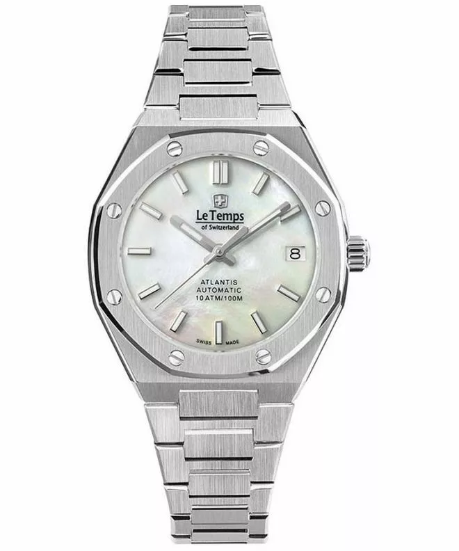 Hodinky dámske Le Temps Atlantis Automatic LT1036.05BS01