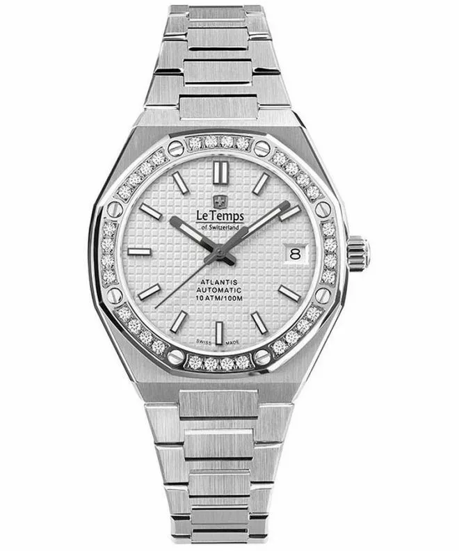Hodinky dámske Le Temps Atlantis Automatic LT1036.11BS01