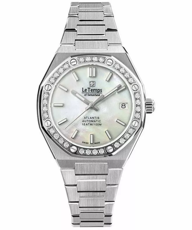 Hodinky dámske Le Temps Atlantis Automatic LT1036.15BS01