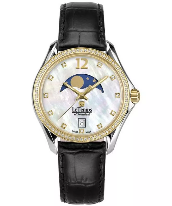Hodinky dámske Le Temps Sport Elegance Moon Phase LT1030.66BL61