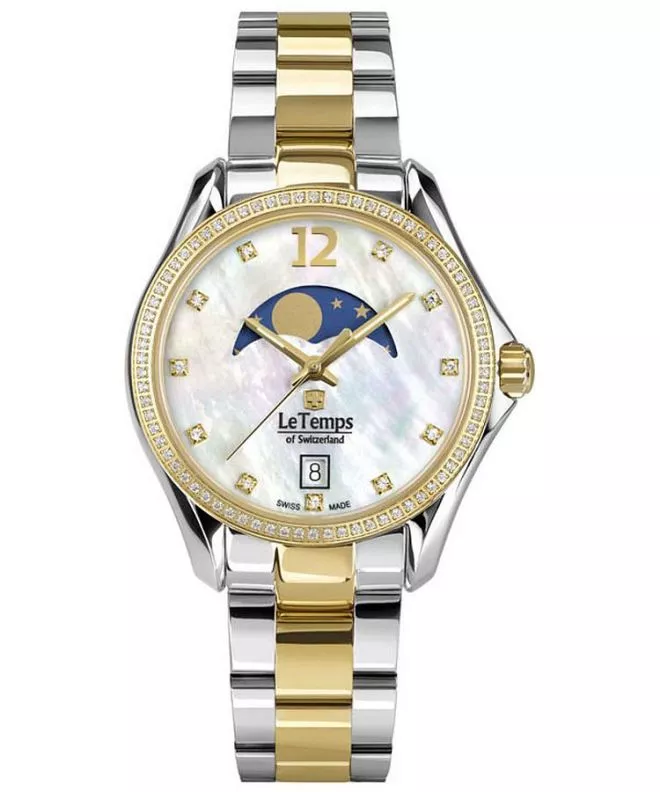 Hodinky dámske Le Temps Sport Elegance Moon Phase LT1030.66BT01