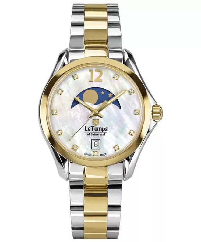 Hodinky dámske Le Temps Sport Elegance Moon Phase LT1030.69BT01