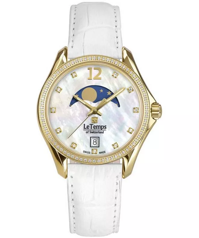 Hodinky dámske Le Temps Sport Elegance Moon Phase LT1030.86BL64
