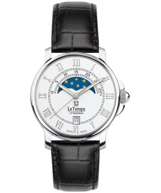 Hodinky dámske Le Temps Zafira Moon Phase LT1055.06BL01
