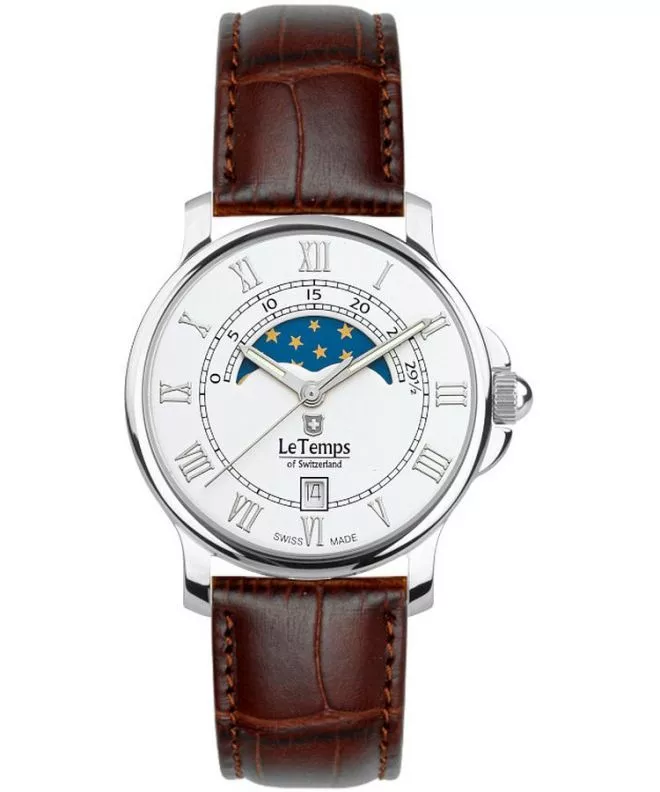 Hodinky dámske Le Temps Zafira Moon Phase LT1055.06BL02