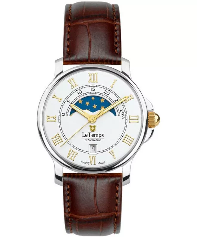 Hodinky dámske Le Temps Zafira Moon Phase LT1055.43BL62