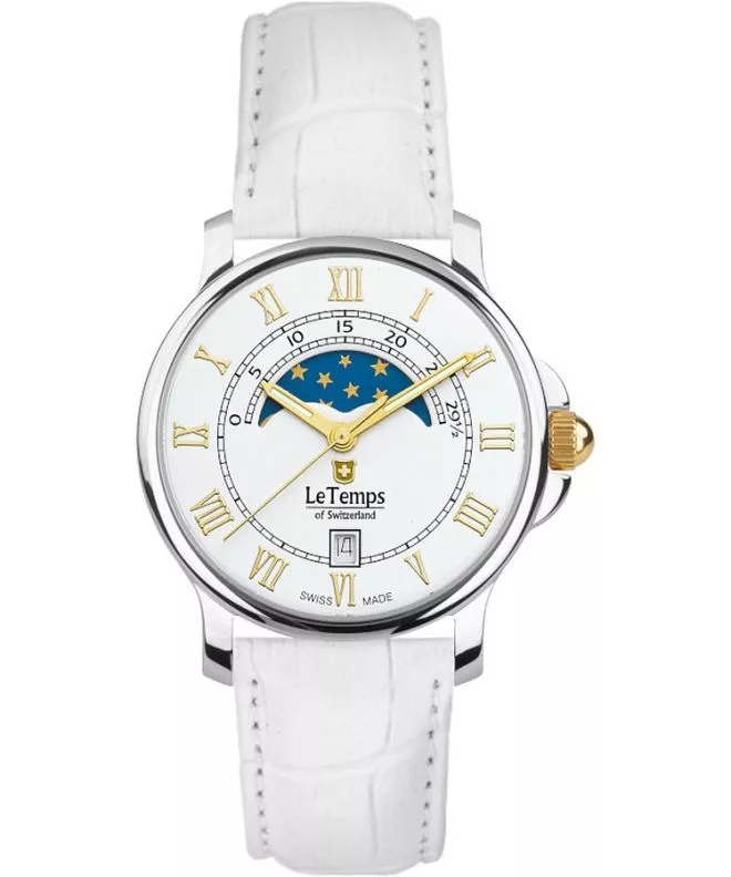 Hodinky dámske Le Temps Zafira Moon Phase LT1055.43BL64