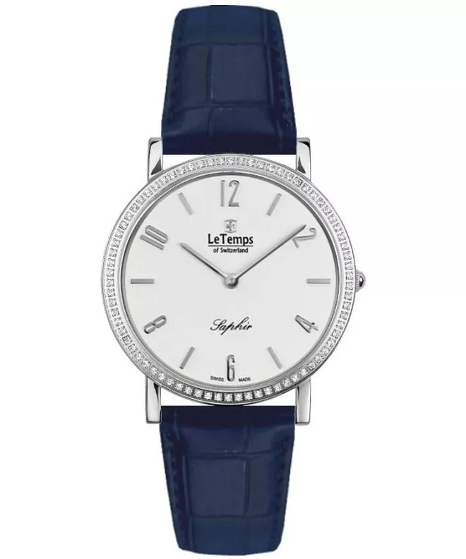 Hodinky dámske Le Temps Zafira Slim Swarovski LT1086.01BL03