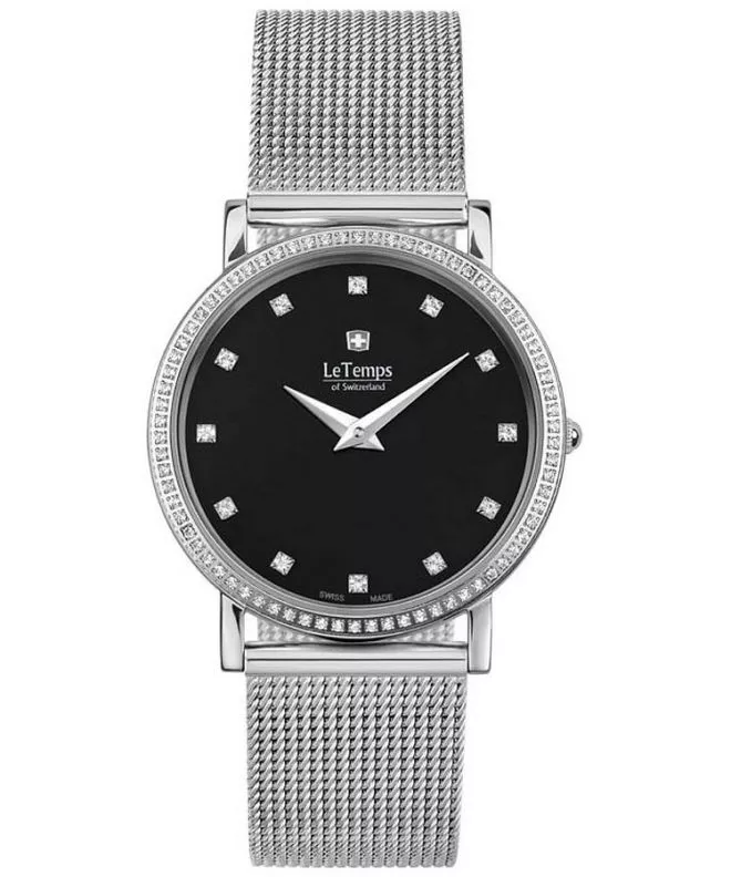 Hodinky dámske Le Temps Zafira Slim Swarovski LT1086.16BS01