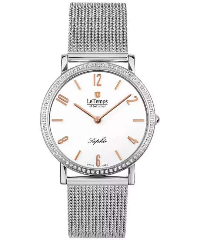 Hodinky dámske Le Temps Zafira Slim Swarovski LT1086.41BS01