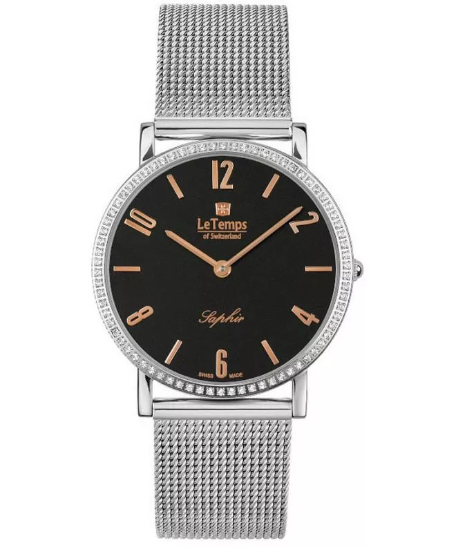 Hodinky dámske Le Temps Zafira Slim Swarovski LT1086.42BS01