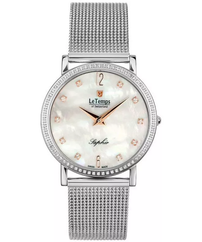 Hodinky dámske Le Temps Zafira Slim Swarovski LT1086.45BS01