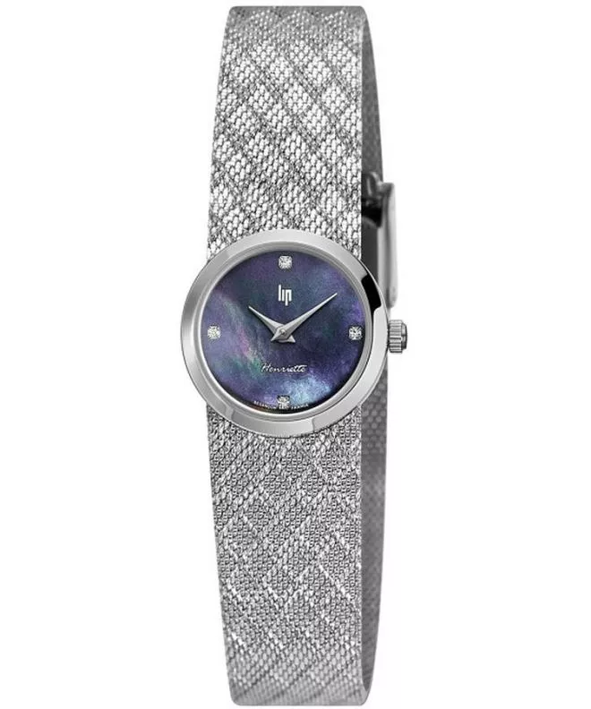 Hodinky dámske Lip Henriette Metal Diamant 671617
