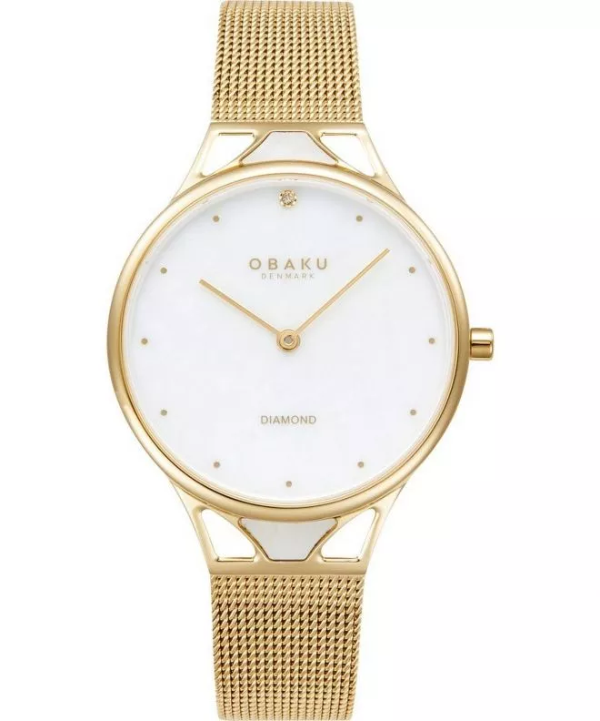 Hodinky dámske Obaku Diamond V302LXGWMG