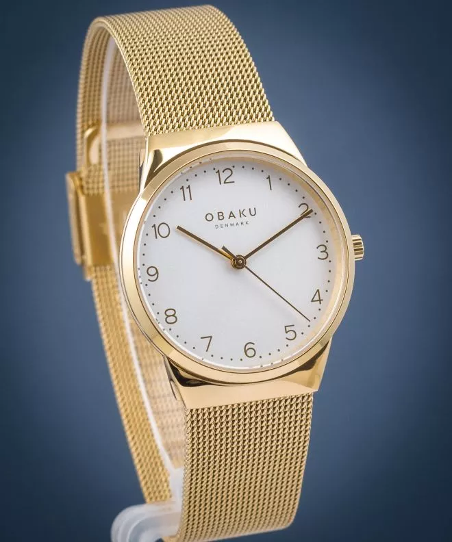 Hodinky Dámske Obaku Land Gold V255LXGIMG