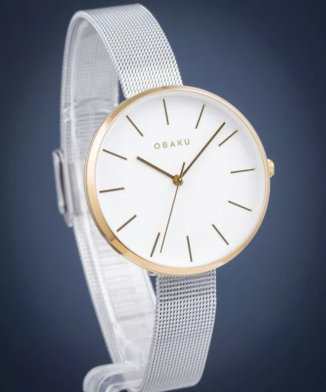 Hodinky Dámske Obaku Mynte Gold Bi V211LXGIMC1