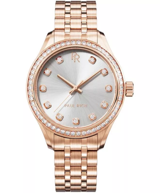 Hodinky dámske Paul Rich Crystelle Rose Gold Silver 717931446264