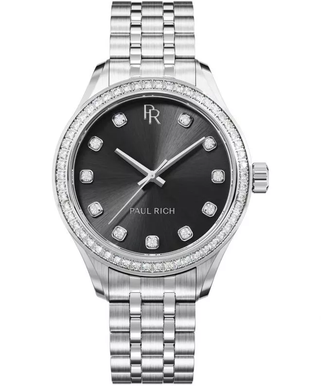 Hodinky dámske Paul Rich Crystelle Silver Black 717931446240