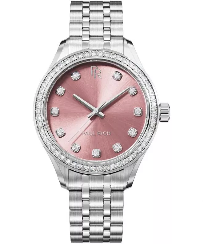 Hodinky dámske Paul Rich Crystelle Silver Pink 717931446257