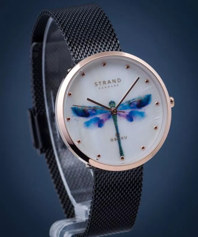 Hodinky Dámske Strand by Obaku Dragonfly S700LXVWMB-DD