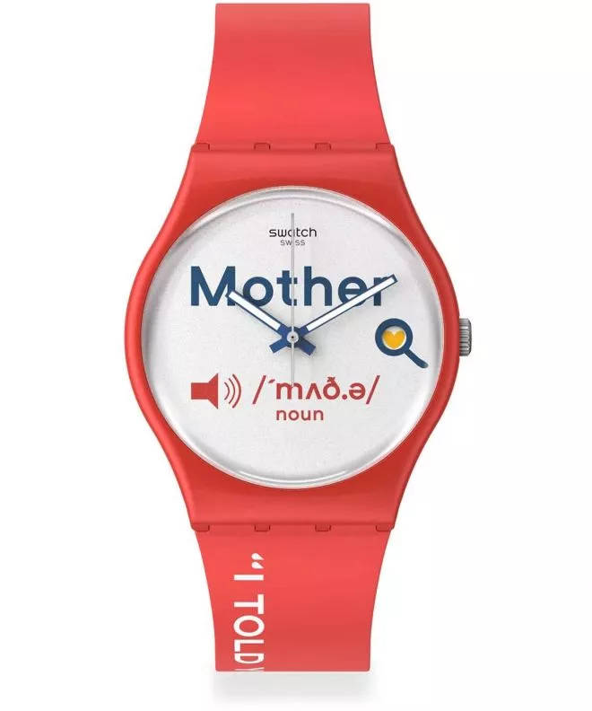 Hodinky Dámske Swatch All About Mom Limited Edition GZ713