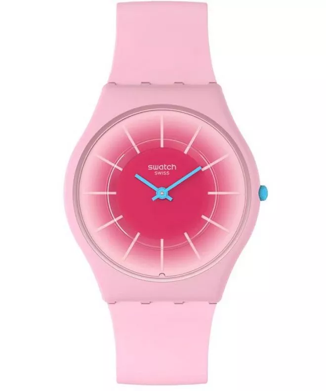 Hodinky dámske Swatch Ultra Slim Radiantly Pink SS08P110