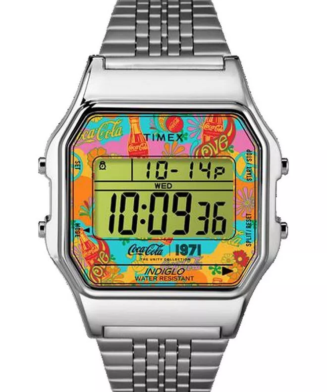 Hodinky Unisex Timex Coca-Cola 1971 The Unity Collection TW2V25900