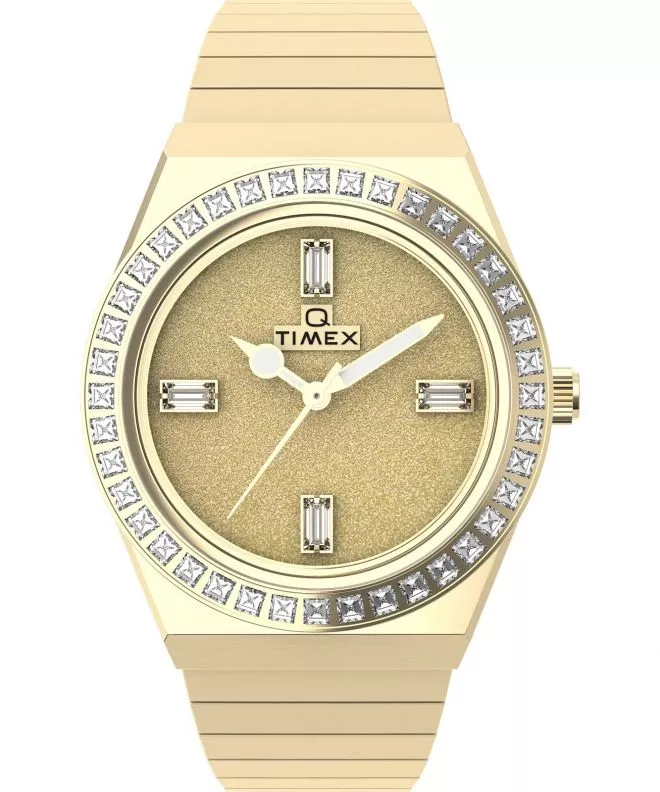 Hodinky dámske Timex Q Crystal Beauty TW2W10500