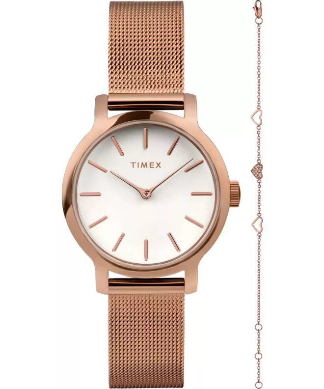 Hodinky dámske Timex Transcend Gift Set TWG064100
