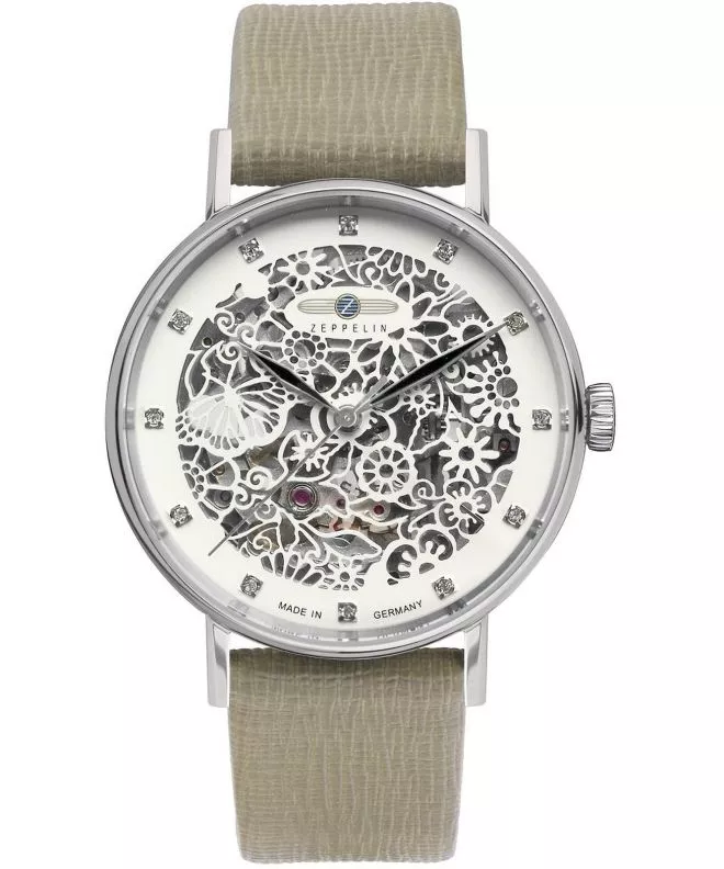 Hodinky dámske Zeppelin Princess of the Sky Skeleton Automatic 7461-4