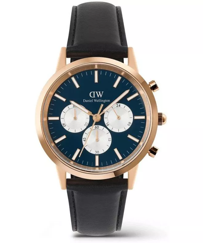 Hodinky unisex Daniel Wellington Iconic Sheffield Arctic Panda Chronograph DW00100877