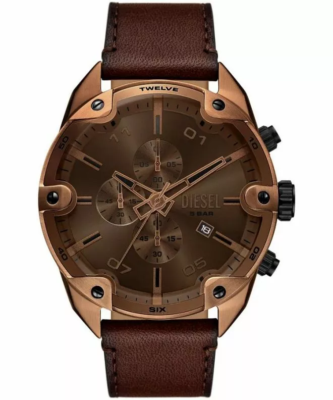 Hodinky pánske Diesel Spiked Spiked Chronograph DZ4698