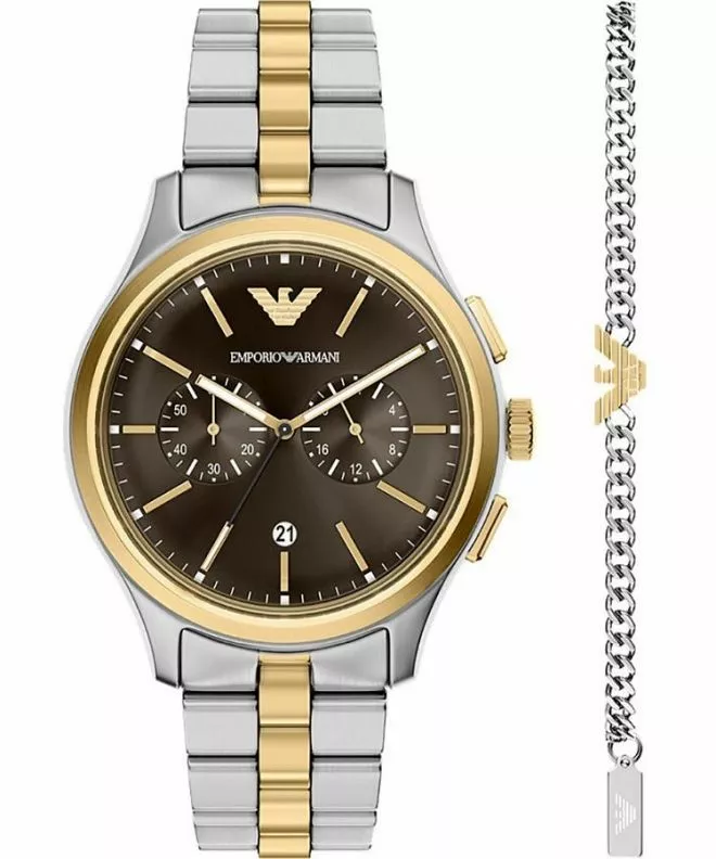 Hodinky pánske Emporio Armani Dario Chronograph AR80084SET