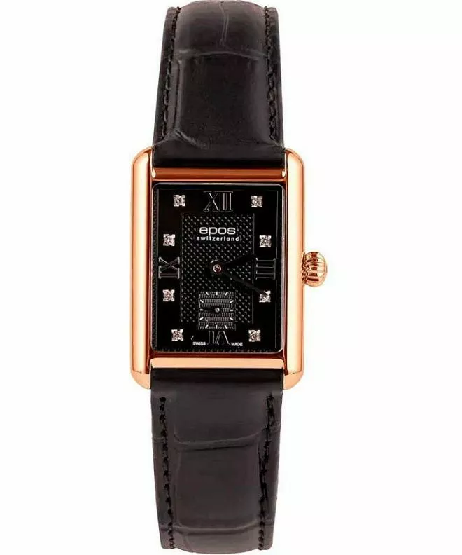 Hodinky dámske Epos Quartz Lady Diamond 8002.702.24.85.15