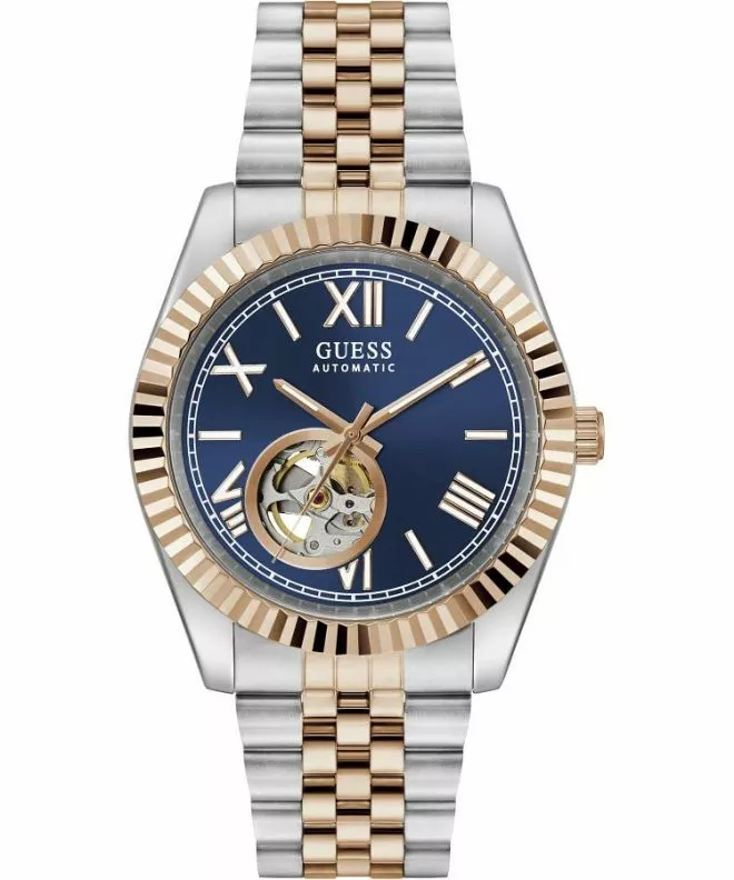 Hodinky pánske Guess Open Heart 2-Tone Automatic GW0984G5
