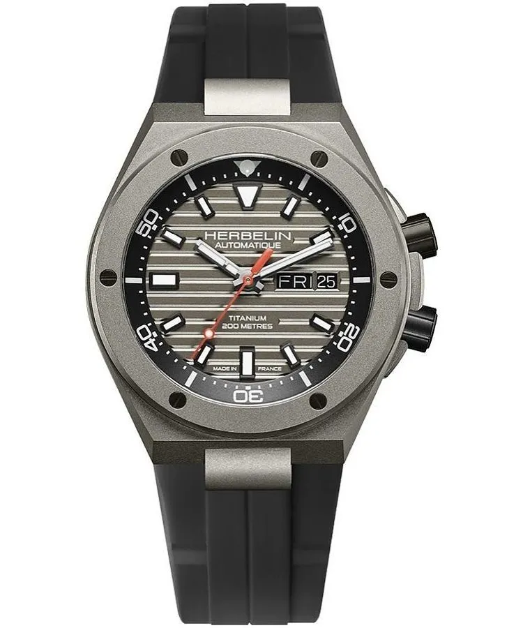 Hodinky pánske Herbelin Cap Camarat Automatic Titanium 1745TITICA