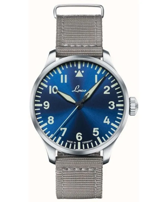 Hodinky unisex Laco Augsburg Blaue Stunde Automatic LA-862100.2 (862100.2)