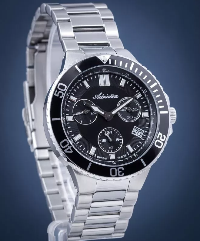 Hodinky Pánske Adriatica Chronograph A8317.5114QF