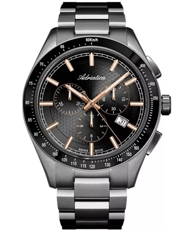 Hodinky pánske Adriatica Classic Chronograph A8245.S1R6CH